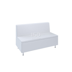 Soft bench platform with ISD back