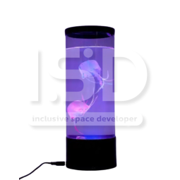 Sensory LED Medusa night lamp with a calming effect