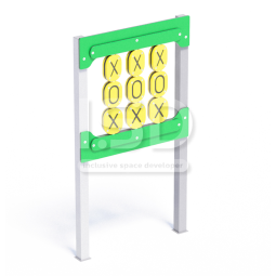 The street business board "Tic-Tac-Toe" from ISD