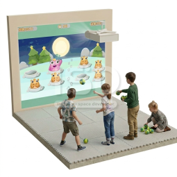 Interactive Projective Wall Complex ISD™ "Neuro-Throwing 2-in-1"