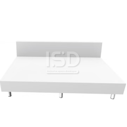 Soft platform-sofa with ISD back