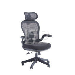Swivel chair BERT black/black frame