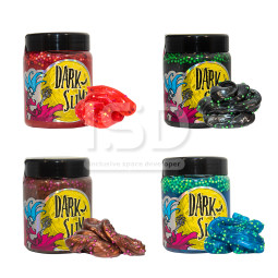 Слайм «Dark slime - с шариками»
