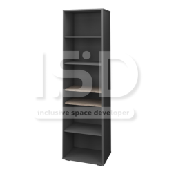Книжный шкаф-пенал ISD™ Connect F 