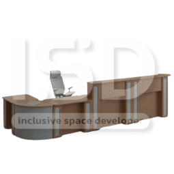 Стійка ресепшн Modus ISD