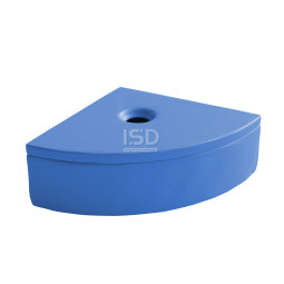 Soft cabinet module for a column with bubbles 100*100 cm (corner)