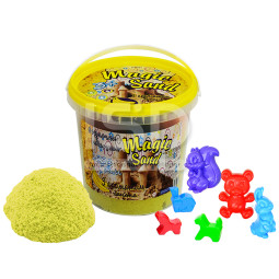 Magic sand - желтого цвета с ароматом банана 1000 г