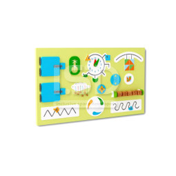 Wall-mounted busyboard "Descartes"